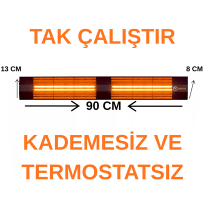 Infrared Isıtıcı 3600W