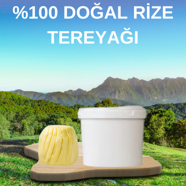 % 100 DOĞAL RİZE TEREYAĞI 1 KG